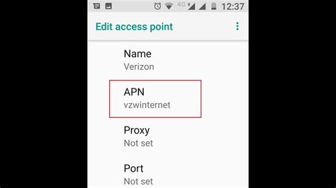 Verizon Android Apn Settings